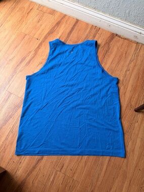 lululemon athletica Men's Blue Tank Top